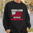 Funny Bidenflation The Cost Of Voting Stupid Anti Biden Sweatshirt Gifts for Him