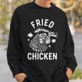 Funny Fried Chicken Smoking Joint Sweatshirt Gifts for Him