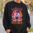 Funny Halloween Namaste Witches Halloween Spirits Witch Sweatshirt Gifts for Him
