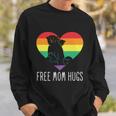 Funny Lgbt Free Mom Hugs Pride Month Sweatshirt Gifts for Him