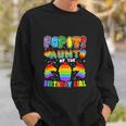 Funny Pop It Aunt Of The Birthday Girl Sweatshirt Gifts for Him