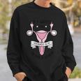 Funny Womens Rights 1973 Pro Roe If I Want The Government In My Uterus Reprod Sweatshirt Gifts for Him
