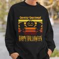 Ghostly Greetings Happy Halloween Funny Halloween Quote Sweatshirt Gifts for Him