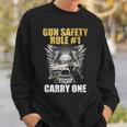 Gun Safety V2 Sweatshirt Gifts for Him