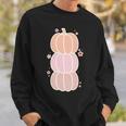 Halloween Colorful Cute Pumpkin Idea Gift Men Women Sweatshirt Graphic Print Unisex Gifts for Him