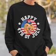 Happy 4Th Of July American Flag Plus Size Shirt For Men Women Family And Unisex Sweatshirt Gifts for Him