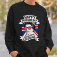 Happy Treason Day Ungrateful Colonials Funny 4Th Of July Sweatshirt Gifts for Him