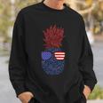 Hawaiian Pineapple American 4Th Of July Sweatshirt Gifts for Him