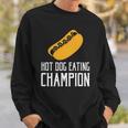 Hot Dog Eating Champion Fast Food Sweatshirt Gifts for Him
