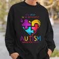 Its Okay To Be Different Autism Awareness Month Sweatshirt Gifts for Him