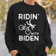 Joe Biden Falling With Biden Funny Ridin With Biden Sweatshirt Gifts for Him