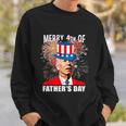 Joe Biden Merry 4Th Of Fathers Day Funny 4Th Of July Cool Gift Sweatshirt Gifts for Him