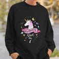 Kids 7 Year Old Girl Birthday Unicorn Shirt 7Th Birthday Sweatshirt Gifts for Him