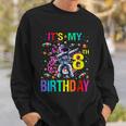 Kids Its My 8Th Birthday Astronaut Space Sweatshirt Gifts for Him