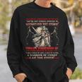Knight TemplarShirt - I Whispered In The Devil Ear I Am A Child Of God A Man Of Faith A Warrior Of Christ I Am The Storm - Knight Templar Store Sweatshirt Gifts for Him