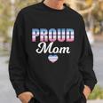 Lgbtq Bigender Flag Heart Proud Mom Mothers Day Bi Gender Meaningful Gift Sweatshirt Gifts for Him