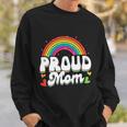 Lgbtq Rainbow Proud Mom Mothers Day Gay Lesbian Lgbt Cool Gift Sweatshirt Gifts for Him