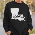 Louisiana Home State Sweatshirt Gifts for Him