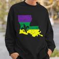 Louisiana Mardi Gras V2 Sweatshirt Gifts for Him