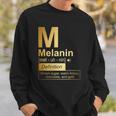 Melanin Brown Sugar Warm Honey Chocolate Black Gold Sweatshirt Gifts for Him