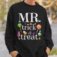 Mens Halloween Mr Trick Or Treat Boys Kids Sweatshirt Gifts for Him