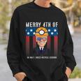 Merry 4Th Of July Biden Bike Bicycle Falls Off Anti Biden V6 Sweatshirt Gifts for Him