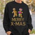 Merry X-Mas Funny Gingerbread Couple Tshirt Sweatshirt Gifts for Him