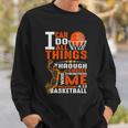 Motivational Basketball Christianity Quote Christian Basketball Bible Verse Sweatshirt Gifts for Him