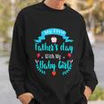 My 1St Fathers Day Baby Girl Sweatshirt Gifts for Him