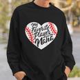 My Favorite Player Calls Me Nana Baseball Heart Cute Grandma Sweatshirt Gifts for Him