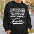 My Grandbabies Are My Favorite - Gift For Grandpa & Grandma Tshirt Sweatshirt Gifts for Him