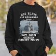 My Son Is On Uss Normandy Cg Sweatshirt Gifts for Him