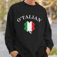 Otalian Italian Irish Shamrock St Patricks Day Tshirt Sweatshirt Gifts for Him