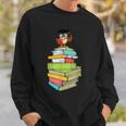 Owl Nerd Books Book Bookworm Literature Library Reading Gift Sweatshirt Gifts for Him