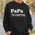 Papa Definition V2 Sweatshirt Gifts for Him