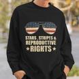 Patriotic 4Th Of July Stars Stripes And Reproductive Rights Funny Gift V2 Sweatshirt Gifts for Him