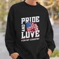 Patriotic American Flag 4Th Of July V2 Sweatshirt Gifts for Him