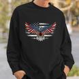 Patriotic Eagle 4Th Of July Usa American Flag Funny Gift Sweatshirt Gifts for Him