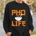 Pho Life Funny Vietnamese Pho Noodle Soup Lover Graphic Design Printed Casual Daily Basic Sweatshirt Gifts for Him