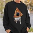 Pizza Pug Dog Tshirt Sweatshirt Gifts for Him