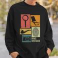 Private Detective Crime Investigator Silhouettes Gift Sweatshirt Gifts for Him