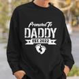 Promoted To Daddy Est Sweatshirt Gifts for Him