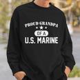 Proud Grandpa Of A US Marine Sweatshirt Gifts for Him