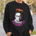 Queen Notorious Rbg Ruth Bader Ginsburg Tribute Sweatshirt Gifts for Him