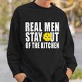 Real Men Stay Out Of The Kitchen Pickle Ball Tshirt Sweatshirt Gifts for Him