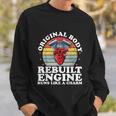 Rebuilt Engine Open Heart Surgery Recovery Survivor Men Gift Sweatshirt Gifts for Him