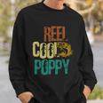 Reel Cool Poppy Vintage Fishing Sweatshirt Gifts for Him