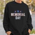 Remembering Our Heroes Memorial Day Patriotic Proud American Cool Gift Sweatshirt Gifts for Him