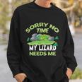 Reptile Lover Lizard Gift Sweatshirt Gifts for Him