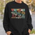 Retro 60S 70S Style Vintage 1952 Original Parts 70Th Birthday Tshirt Sweatshirt Gifts for Him